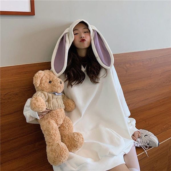 women's hoodies & sweatshirts women hooded long sleeve v neck ear kangaroo loose pockets for casual party street autumn, Black
women's hoodies & sweatshirts women hooded long sleeve v neck ear kangaroo loose pockets for casual party street autumn, Black