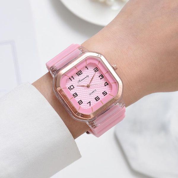 wristwatches sport silicone quartz watch for women square ladies wrist arabic digital dial simple pink clock drop, Slivery;brown
wristwatches sport silicone quartz watch for women square ladies wrist arabic digital dial simple pink clock drop, Slivery;brown