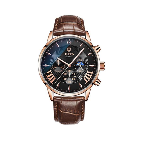 wristwatches men's quartz watch fashion casual business blue dial brown band luminous hands waterproof stainless steel leather strap, Slivery;brown
wristwatches men's quartz watch fashion casual business blue dial brown band luminous hands waterproof stainless steel leather strap, Slivery;brown
