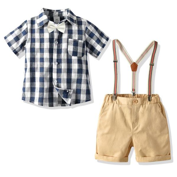 clothing sets 2021 baby boys suit summer children clothes short sleeve plaid shirt and belt pants set kids costumes for birthday factory sal, White
clothing sets 2021 baby boys suit summer children clothes short sleeve plaid shirt and belt pants set kids costumes for birthday factory sal, White