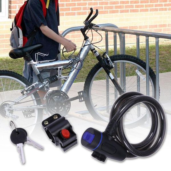 bike locks colorful lock cable road cycling mountain padlock anti-theft chain lock(black)
bike locks colorful lock cable road cycling mountain padlock anti-theft chain lock(black)