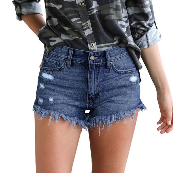 women's shorts summer women mid waist denim fashion short jeans 2021 tassel plus size, White;black
women's shorts summer women mid waist denim fashion short jeans 2021 tassel plus size, White;black