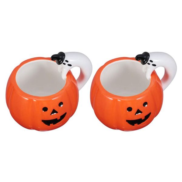 cups & saucers 2pcs creative pumpkin ceramic decorative tableware 
cups & saucers 2pcs creative pumpkin ceramic decorative tableware