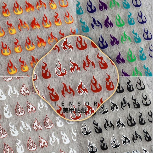 stickers & decals beautizon fire torch light 6 style 3d engraved nail art decorations design, Black
stickers & decals beautizon fire torch light 6 style 3d engraved nail art decorations design, Black