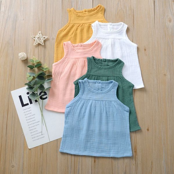 2021 new baby boys girls summer clothing sets newborn kids baby girls cotton linen sleeveless t-shirts+shorts tracksuits set, White;black
2021 new baby boys girls summer clothing sets newborn kids baby girls cotton linen sleeveless t-shirts+shorts tracksuits set, White;black