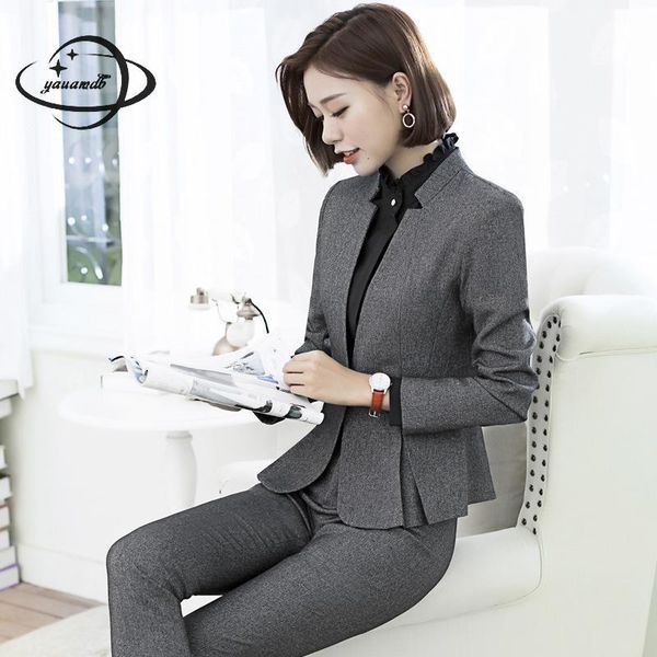 women's suits & blazers yauamdb women pant spring autumn s-4xl female blazer clothing set solid blazer+pants 2pcs ladies slim office cl, White;black
women's suits & blazers yauamdb women pant spring autumn s-4xl female blazer clothing set solid blazer+pants 2pcs ladies slim office cl, White;black