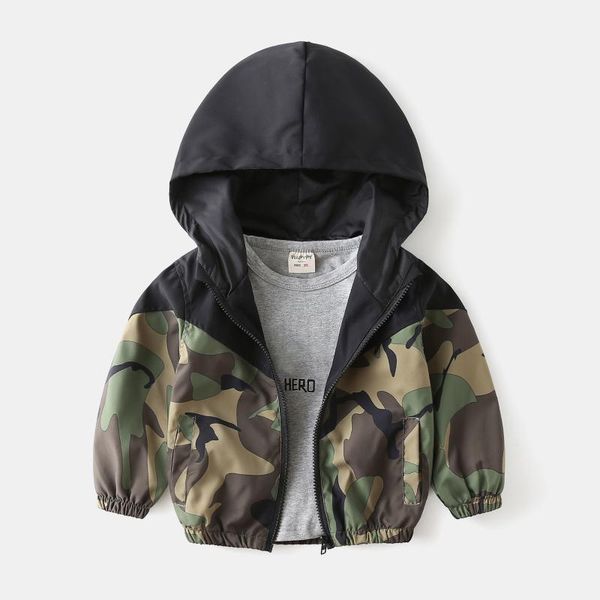 jackets baby boys spring autumn fashion long sleeve camouflage hooded jacket kids casual zipper outerwear, Blue;gray
jackets baby boys spring autumn fashion long sleeve camouflage hooded jacket kids casual zipper outerwear, Blue;gray
