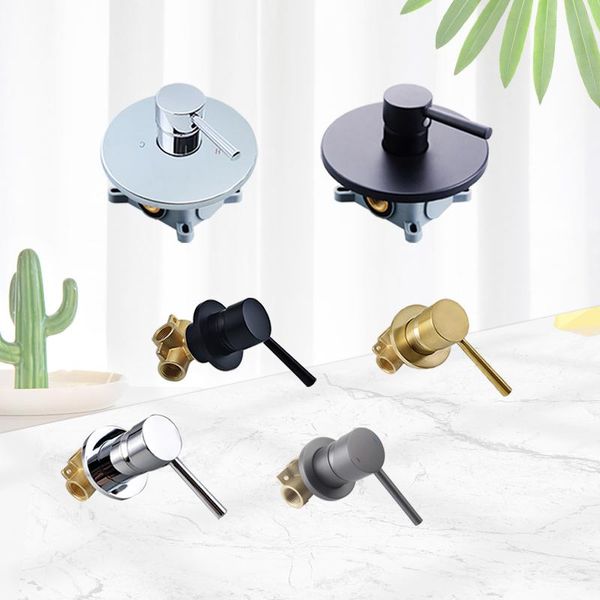 bathroom shower sets single handle black chrome brushed gold one function round square solid brass in-wall mixer control valve faucet
bathroom shower sets single handle black chrome brushed gold one function round square solid brass in-wall mixer control valve faucet