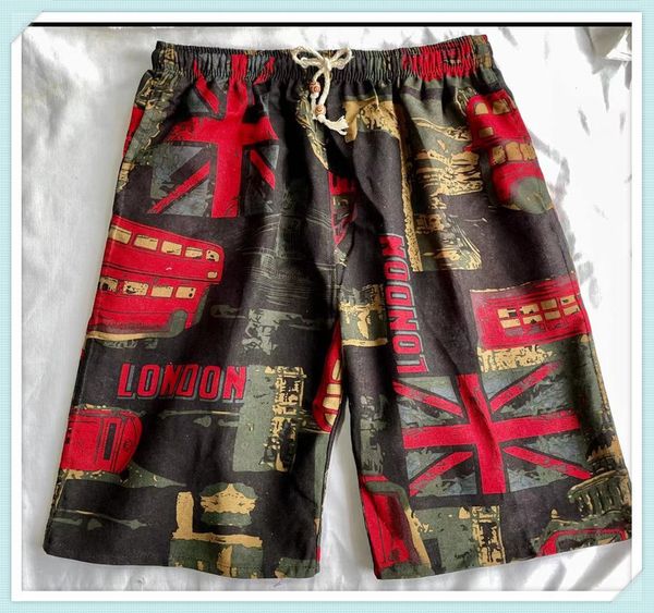 2021 soccer shorts summer style cotton and linen printed big pants beach men's loose matias eee555, Black;red
2021 soccer shorts summer style cotton and linen printed big pants beach men's loose matias eee555, Black;red