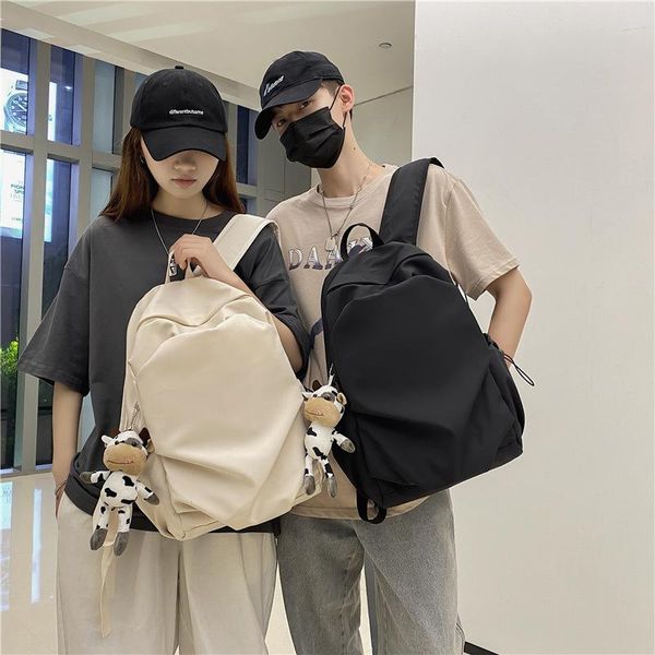 backpack large capacity waterproof female nylon men's casual women's high school bags for girls and boys
backpack large capacity waterproof female nylon men's casual women's high school bags for girls and boys