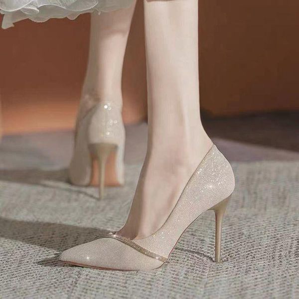 dress shoes high heels women stiletto 2021 spring autumn pointed wedding rhinestone temperament banquet, Black
dress shoes high heels women stiletto 2021 spring autumn pointed wedding rhinestone temperament banquet, Black