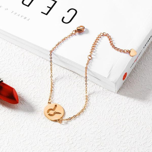 link, chain ly 12 constellations pendant bracelet shiny fashion christmas gifts for girls vk-ing, Black
link, chain ly 12 constellations pendant bracelet shiny fashion christmas gifts for girls vk-ing, Black