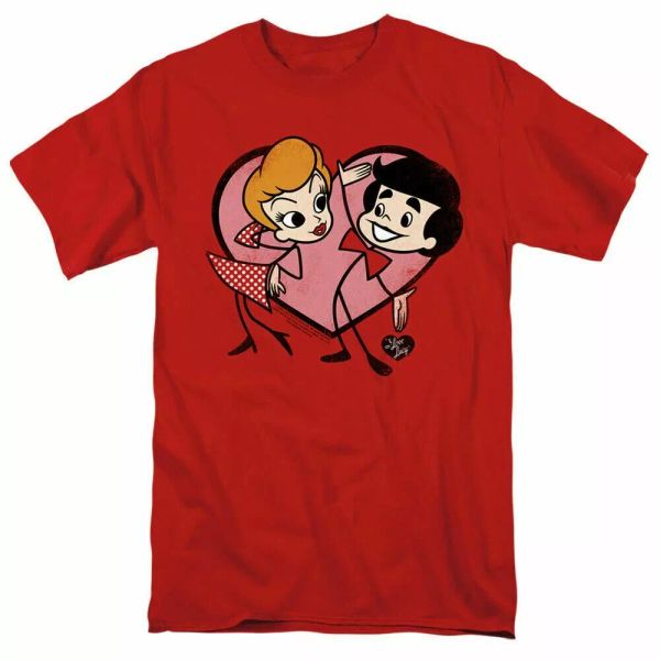 i love lucy cartoon love logo t shirt lucy desi mens licensed classic tv red, White;black
i love lucy cartoon love logo t shirt lucy desi mens licensed classic tv red, White;black