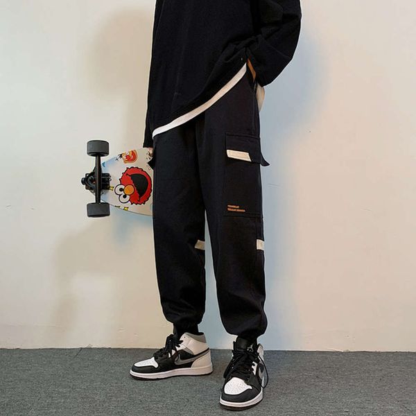 shorts korean fashion casual pants men's loose straight summer wide leg multi pocket overalls, White;black
shorts korean fashion casual pants men's loose straight summer wide leg multi pocket overalls, White;black
