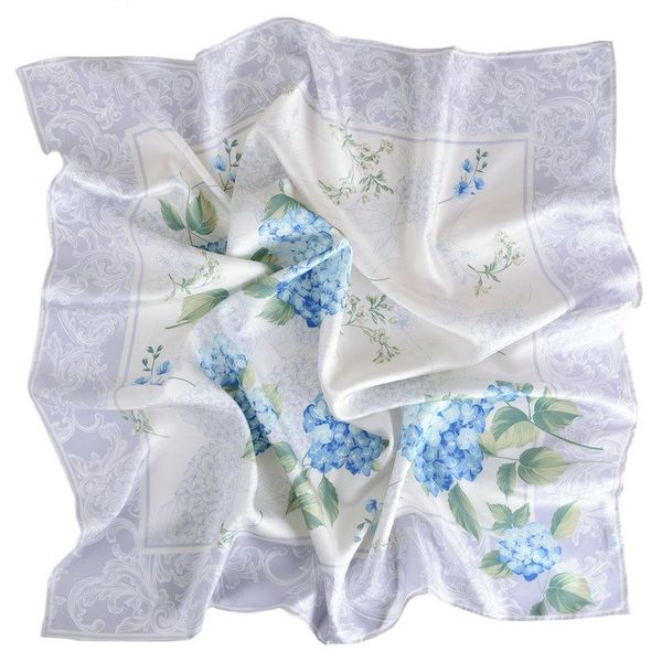 scarves floral print 100% silk scarf wraps foulard for women 2021 spring fashion, Blue;gray
scarves floral print 100% silk scarf wraps foulard for women 2021 spring fashion, Blue;gray
