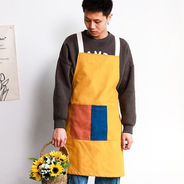 aprons kitchen baking apron home fashion customized logo barista milk tea shop floral art men and women workwear printing
aprons kitchen baking apron home fashion customized logo barista milk tea shop floral art men and women workwear printing