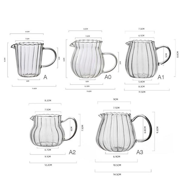 300/550ml japanese stripe milk jug heat-resistantn glass cup with handle coffee tea separator fair home wine glasses
300/550ml japanese stripe milk jug heat-resistantn glass cup with handle coffee tea separator fair home wine glasses
