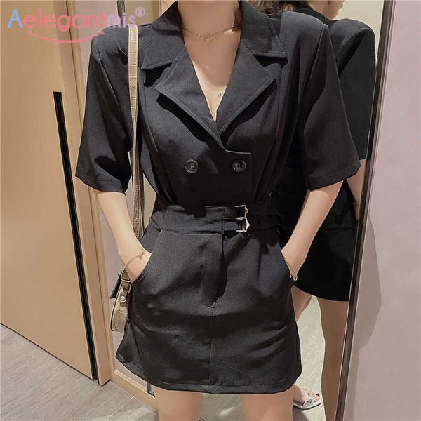 aelegantmis two-piece women business blazer skirt suits doule breasted slim short high waist office lady sets black 210607, White;black
aelegantmis two-piece women business blazer skirt suits doule breasted slim short high waist office lady sets black 210607, White;black