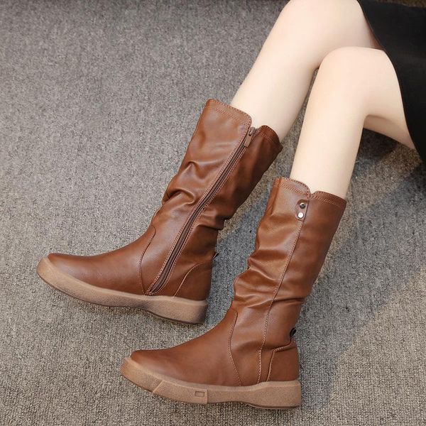 boots qiu dong fund restore ancient ways to add fleecy heat preservation woman in tube boot side zipper leisure joker, Black
boots qiu dong fund restore ancient ways to add fleecy heat preservation woman in tube boot side zipper leisure joker, Black