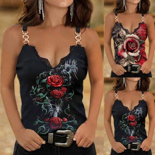 yoga outfit summer lace decoration v-neck printed camisole t-shirt plus size women's casual sleeveless fashion clothing
yoga outfit summer lace decoration v-neck printed camisole t-shirt plus size women's casual sleeveless fashion clothing