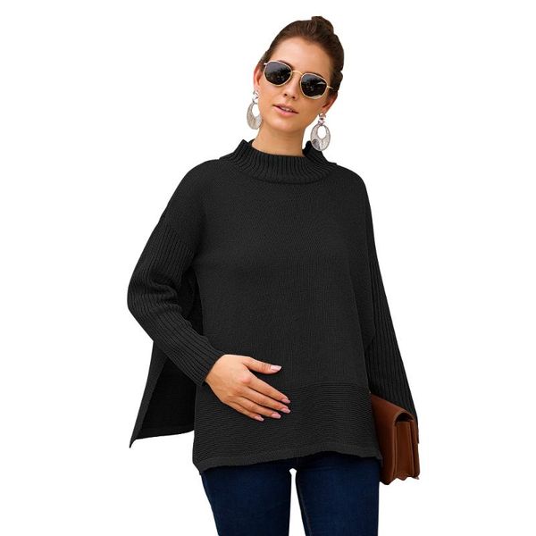 women's sweaters elegant black cashmere split sweater women long sleeve autumn winter loose runway knitted pullover plus size, White;black
women's sweaters elegant black cashmere split sweater women long sleeve autumn winter loose runway knitted pullover plus size, White;black