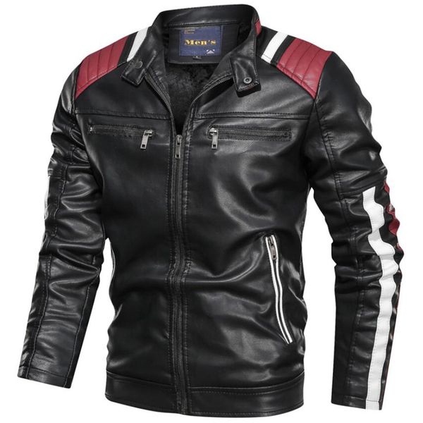 brand new jacket men casual spring fashion streetwear motorcycle leather jackets jaqueta masculina fleece clothes plus size 6xl, Black;brown
brand new jacket men casual spring fashion streetwear motorcycle leather jackets jaqueta masculina fleece clothes plus size 6xl, Black;brown