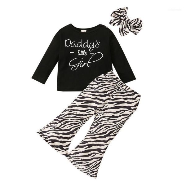 clothing sets 3pcs set kids baby girl long sleeve t-shirt zebra striped flared pant bell bottom headband outfits autumn clothes1, White
clothing sets 3pcs set kids baby girl long sleeve t-shirt zebra striped flared pant bell bottom headband outfits autumn clothes1, White
