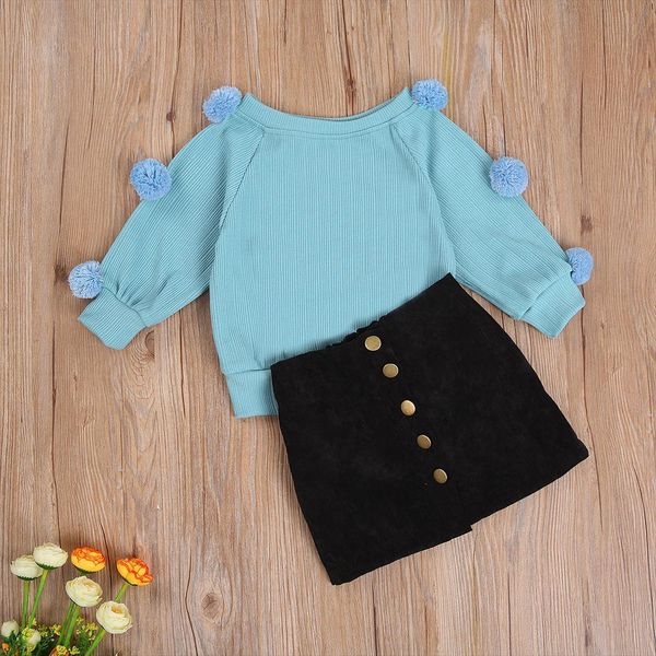 autumn winter clothes toddler baby girls 2pcs outfits hairball knit button mini skirt warm sets 2 7years, White
autumn winter clothes toddler baby girls 2pcs outfits hairball knit button mini skirt warm sets 2 7years, White