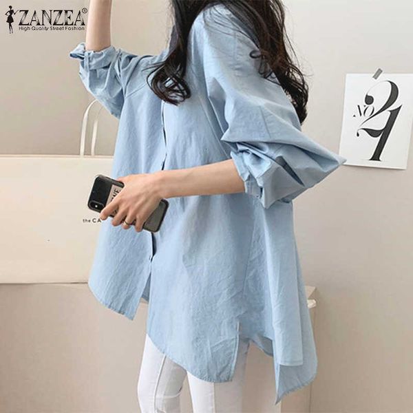 women's blouses & shirts blouses stylish spring irregular blouse long sleeve blusas female casual button lapel tunic over wudf, White
women's blouses & shirts blouses stylish spring irregular blouse long sleeve blusas female casual button lapel tunic over wudf, White