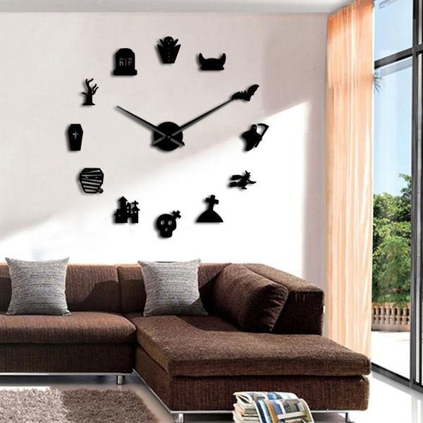 wall clocks 1piece halloween party horror decor diy large giant clock mirror effect watches modern design
wall clocks 1piece halloween party horror decor diy large giant clock mirror effect watches modern design