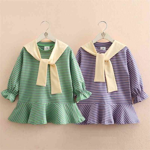 baby fresh dress spring kid's clothing toddler child striped with removable shawl long sleeve loose dresses for girls 210625, Red;yellow
baby fresh dress spring kid's clothing toddler child striped with removable shawl long sleeve loose dresses for girls 210625, Red;yellow