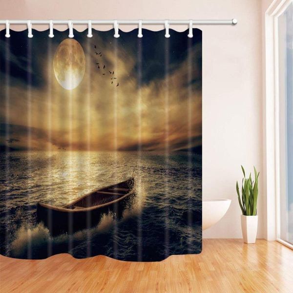 shower curtains navigation decor wooden ship on the sea under moon at night curtain waterproof polyester fabric bathroom decorations
shower curtains navigation decor wooden ship on the sea under moon at night curtain waterproof polyester fabric bathroom decorations
