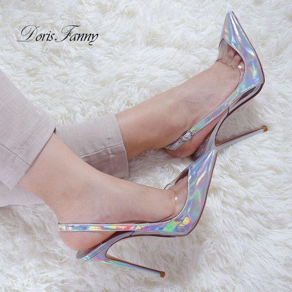 dress shoes doris fanny classic big size 12cm stiletto silver high heels slingback woman women pumps party wedding female, Black
dress shoes doris fanny classic big size 12cm stiletto silver high heels slingback woman women pumps party wedding female, Black