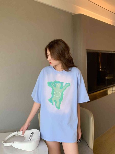 21 year summer tide heavy industry stone mill used teddy bear silhouette t-shirt for men and women, White
21 year summer tide heavy industry stone mill used teddy bear silhouette t-shirt for men and women, White