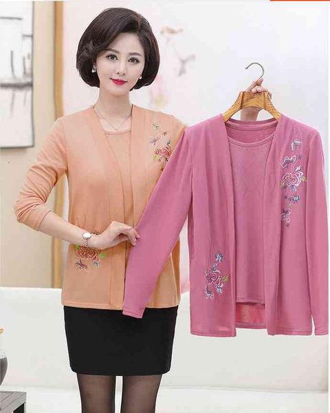 women's sweaters suit set of middle-aged female cardigan, thin embroidered coat, f255, large size, spring and summer k0vl, White;black
women's sweaters suit set of middle-aged female cardigan, thin embroidered coat, f255, large size, spring and summer k0vl, White;black