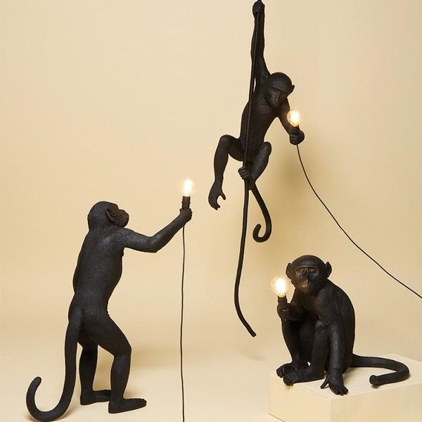 pendant lamps resin black monkey lights for living room study hanging lamp modern simple art lustre home decor nordic light fixtures
pendant lamps resin black monkey lights for living room study hanging lamp modern simple art lustre home decor nordic light fixtures