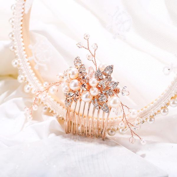 hair clips & barrettes flower wedding jewelry for women combs pearl hairpins female headpieces bridal accessories femme rose gold kpop, Golden;silver
hair clips & barrettes flower wedding jewelry for women combs pearl hairpins female headpieces bridal accessories femme rose gold kpop, Golden;silver