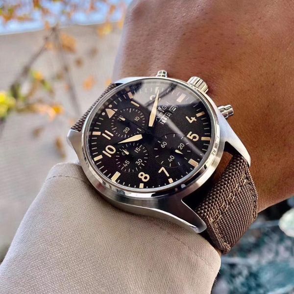 wristwatches men rose gold pilots steel sapphire double quartz chronograph canvas green leather watch black yellow, Slivery;brown
wristwatches men rose gold pilots steel sapphire double quartz chronograph canvas green leather watch black yellow, Slivery;brown