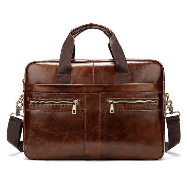 briefcases luufan men's bag 100% genuine leather men briefcase for lap14 messenger business portfolio document a4
briefcases luufan men's bag 100% genuine leather men briefcase for lap14 messenger business portfolio document a4
