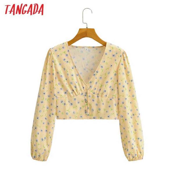 tangada women retro flowers print shirt long sleeve french style chic female short blouse shirt sy179 210609, White
tangada women retro flowers print shirt long sleeve french style chic female short blouse shirt sy179 210609, White