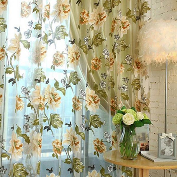 curtain & drapes tulle sheer flower pattern valance drape polyester window panel curtains living room kitchen for home
curtain & drapes tulle sheer flower pattern valance drape polyester window panel curtains living room kitchen for home