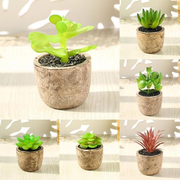 decorative flowers & wreaths 4pcs/set potted artificial succulent plants bonsai set fake flower vase home balcony decoration
decorative flowers & wreaths 4pcs/set potted artificial succulent plants bonsai set fake flower vase home balcony decoration