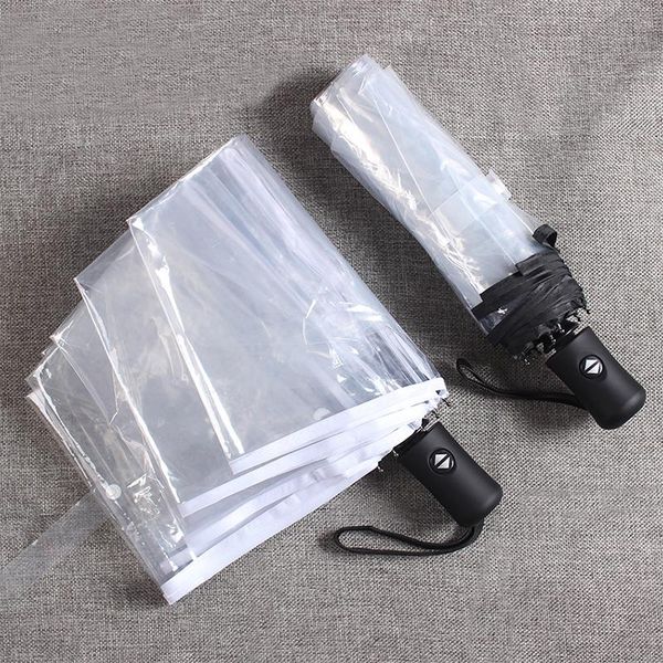 umbrellas fully automatic transparent women men's umbrella folding portable luxury clear girls kids rain auto black pink outdoor
umbrellas fully automatic transparent women men's umbrella folding portable luxury clear girls kids rain auto black pink outdoor