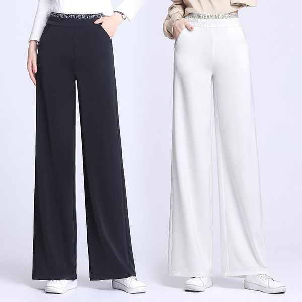 women's pants & capris women wide leg sports elastic waist sweatpants straight for female summer casual trousers large size 9xl, Black;white
women's pants & capris women wide leg sports elastic waist sweatpants straight for female summer casual trousers large size 9xl, Black;white