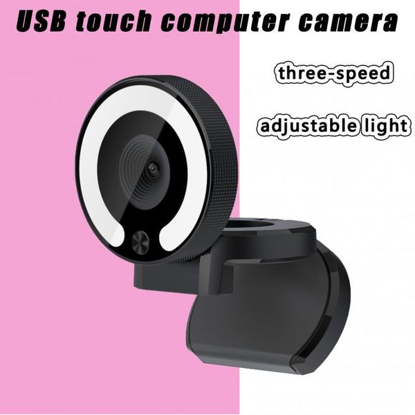 webcams computer camera hd network usb external 1080p/2k live beauty three-speed adjustable light
webcams computer camera hd network usb external 1080p/2k live beauty three-speed adjustable light