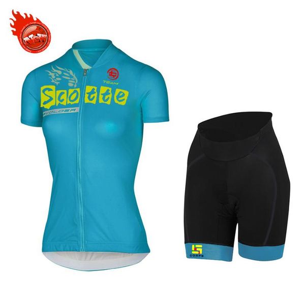 racing sets 2021 women cycling jersey bicycle clothing short sleeve shirt 9d pad bib shorts breathable quick dry ropa ciclismo, Black;blue 
racing sets 2021 women cycling jersey bicycle clothing short sleeve shirt 9d pad bib shorts breathable quick dry ropa ciclismo, Black;blue
