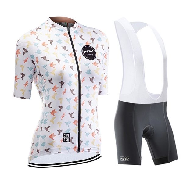 nw summer new team cycling short sleeve suit breathable and sweat absorbing women's cycling clothes outdoor riding pants, Gray
nw summer new team cycling short sleeve suit breathable and sweat absorbing women's cycling clothes outdoor riding pants, Gray