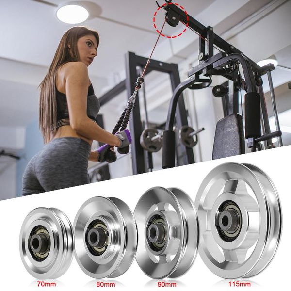 universal aluminium alloy bearing pulley wheel gym parts accessory for fitness equipment accessories
universal aluminium alloy bearing pulley wheel gym parts accessory for fitness equipment accessories