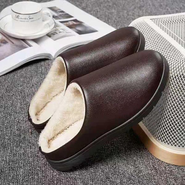 slippers fall/winter ladies home cotton waterproof plus velvet men and women couple version household baotou shoes, Black
slippers fall/winter ladies home cotton waterproof plus velvet men and women couple version household baotou shoes, Black