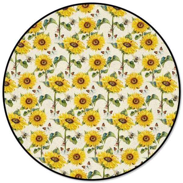 carpets sunflower flower bee butterfly pattern round children area rug floor mat living room bedroom carpet coffee table
carpets sunflower flower bee butterfly pattern round children area rug floor mat living room bedroom carpet coffee table